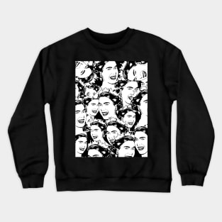 pattern design - queen elizabeth 2 Crewneck Sweatshirt